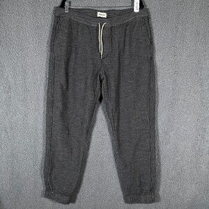 Taylor Stitch Apres Jogger Organic Cotton Pants - Men's Size XXL - Black